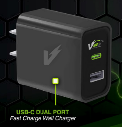 VOLT FAST CHARGE
 WALL CHARGER