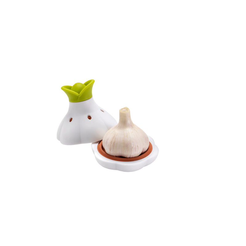 GARLIC KEEPER TERRACOTTA SILICONE