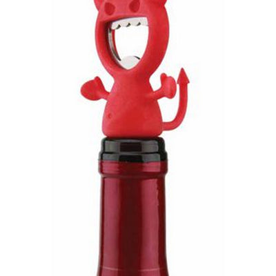 DEVIL WINE BOTTLE STOPPER & BOTTLE OPENER