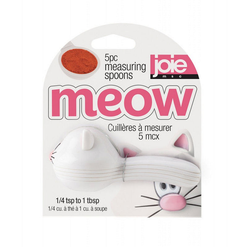 MEOW MEASURING SPOONS 5PCS