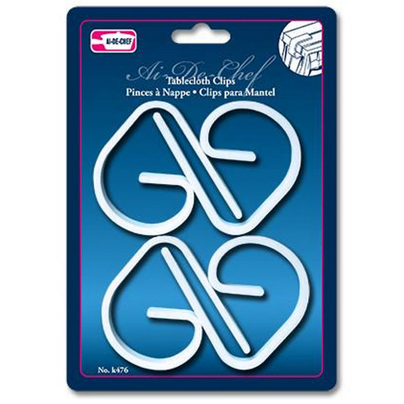 TABLE CLOTH CLIPS 4PK