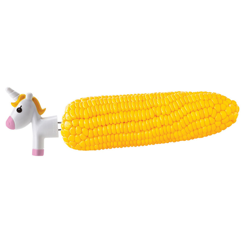 UNICORN CORN HOLDERS - SERVICE FOR 2