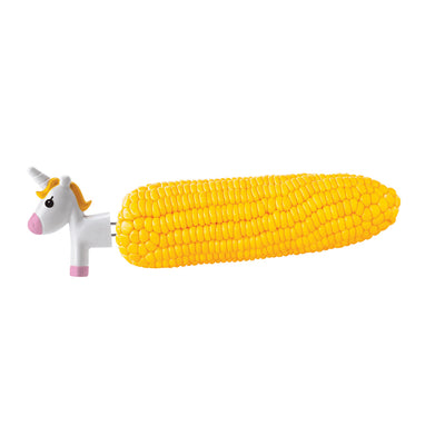 UNICORN CORN HOLDERS - SERVICE FOR 2