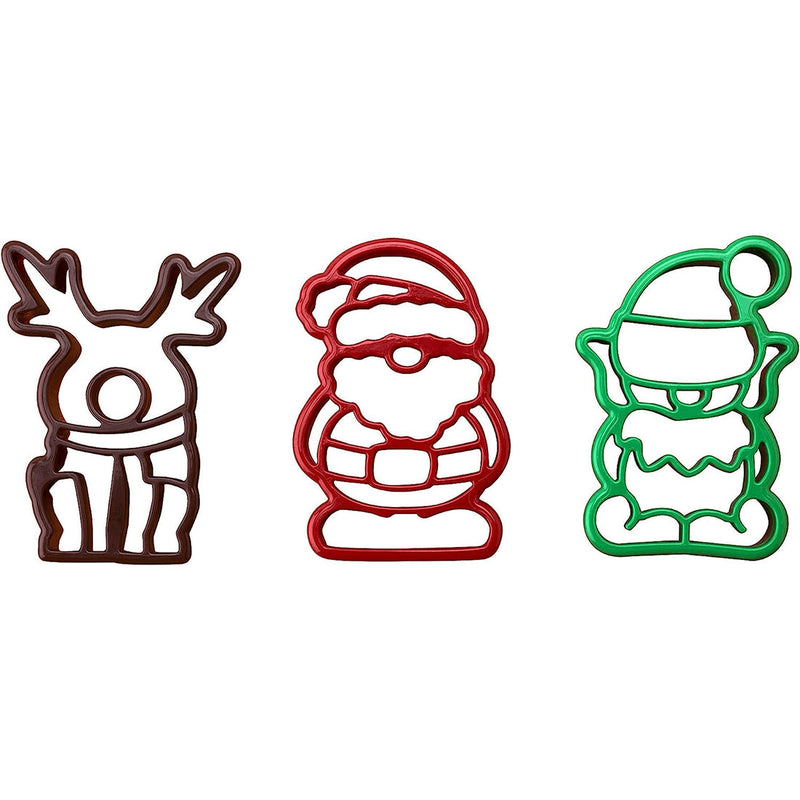 NOEL COOKIE CUTTERS 3PC