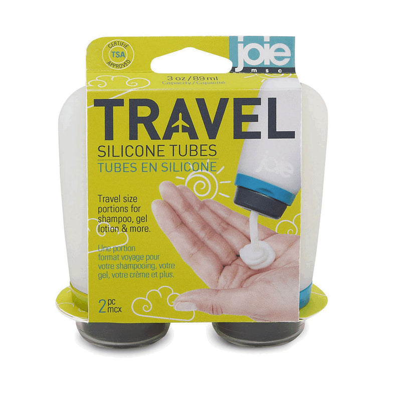 SILICONE TRAVEL TUBES 2PC - SMALL