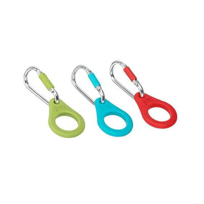 DISPOSABLE WATER BOTTLE CARIBINER CLIP