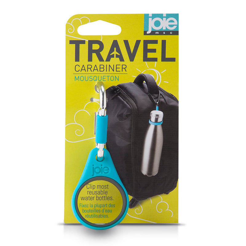 REUSABLE WATER BOTTLE CARIBINER CLIP