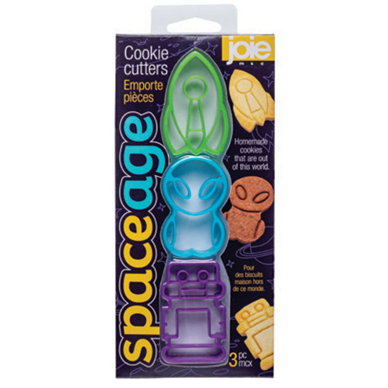 SPACEAGE COOKIE CUTTERS (3PC SET)