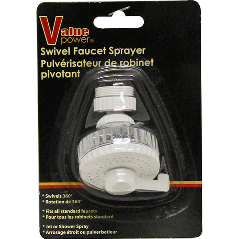 OVERSIZED FAUCET SWIVEL SPRAYER/AERATOR