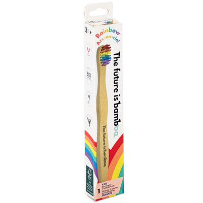 BAMBOO TOOTHBRUSHES - RAINBOW KIDS