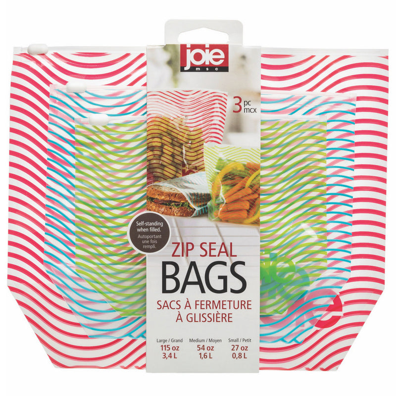 ZIP SEAL BAGS (3 PC SET)