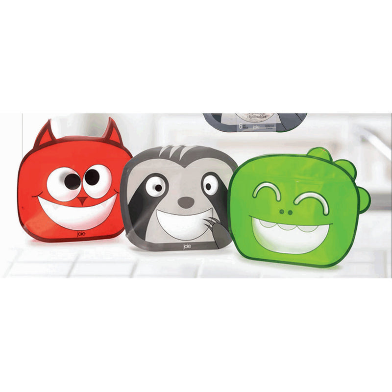 CREATURES REUSABLE ZIP SEAL BAGS