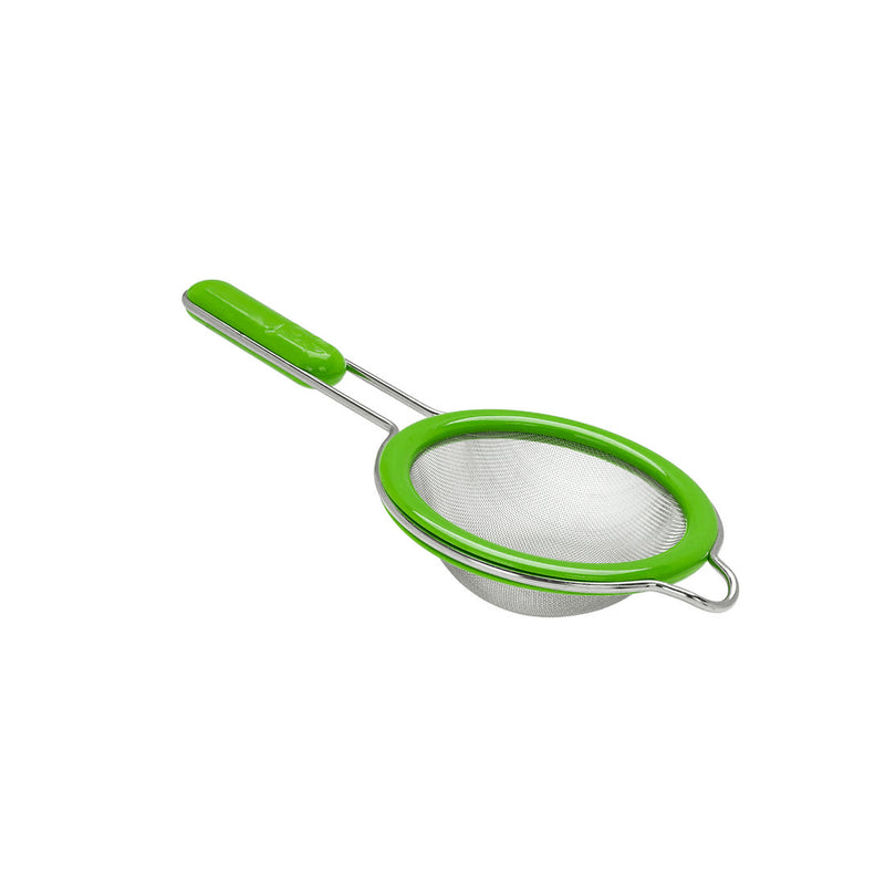 SIEVE STRAINER W/ PLASTIC HANDLE