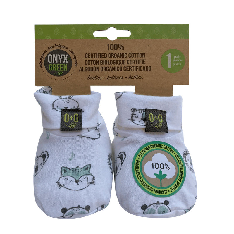 ORGANIC COTTON BABY BOOTIES