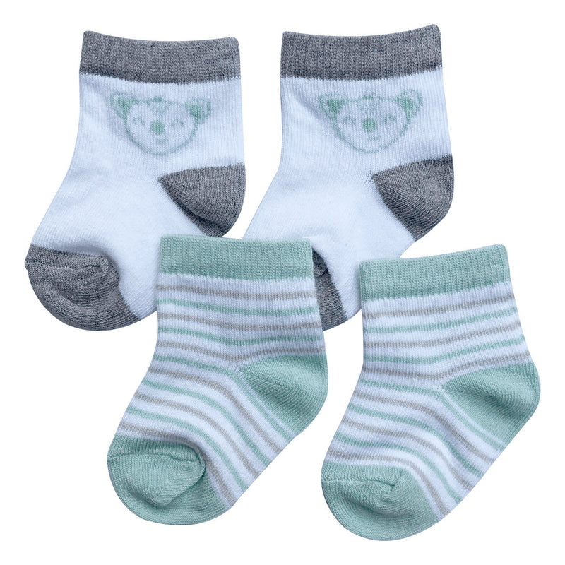 ORGANIC COTTON BABY SOCKS (2PC SET)