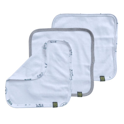 ORGANIC COTTON BABY WASHCLOTHS (3PC SET)