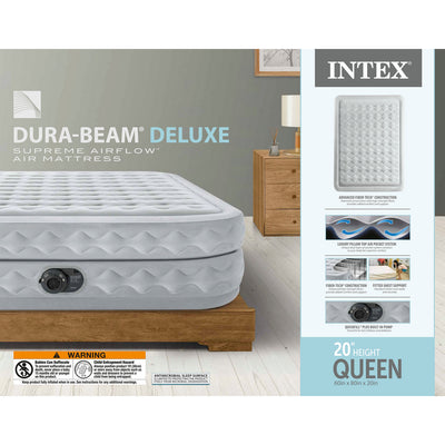 QUEEN SUPREME AIR-FLOW AIRBED WITH FIBER-TECH RP